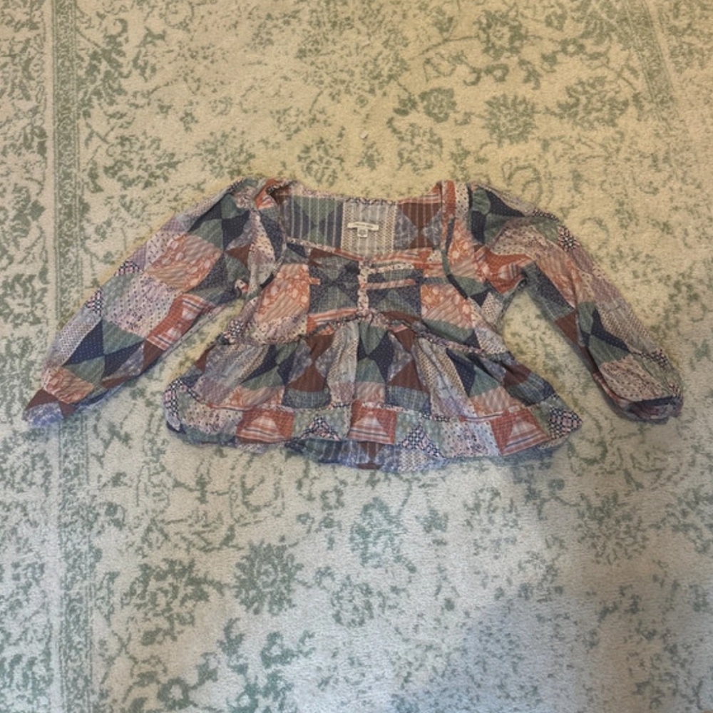 American Eagle Boho Blouse
